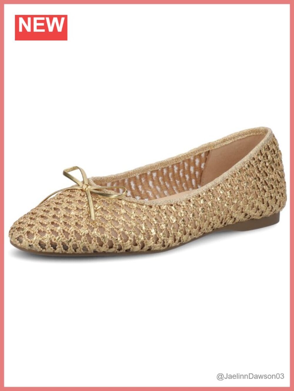 Openweave Ballet Flats Slip-On Shoes Cushioned Comfort Women's